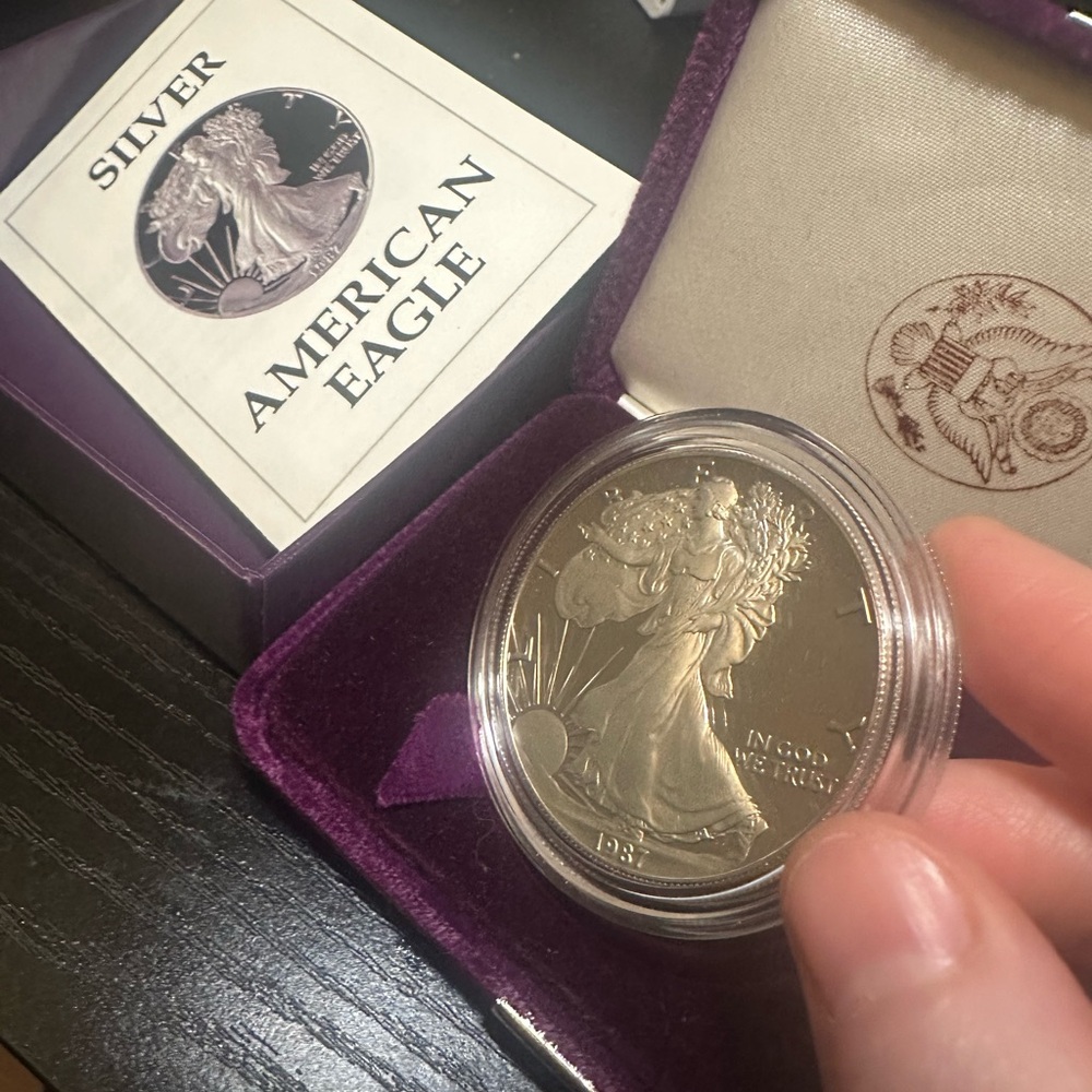 1987 American Eagle 99.9% Silver Coin